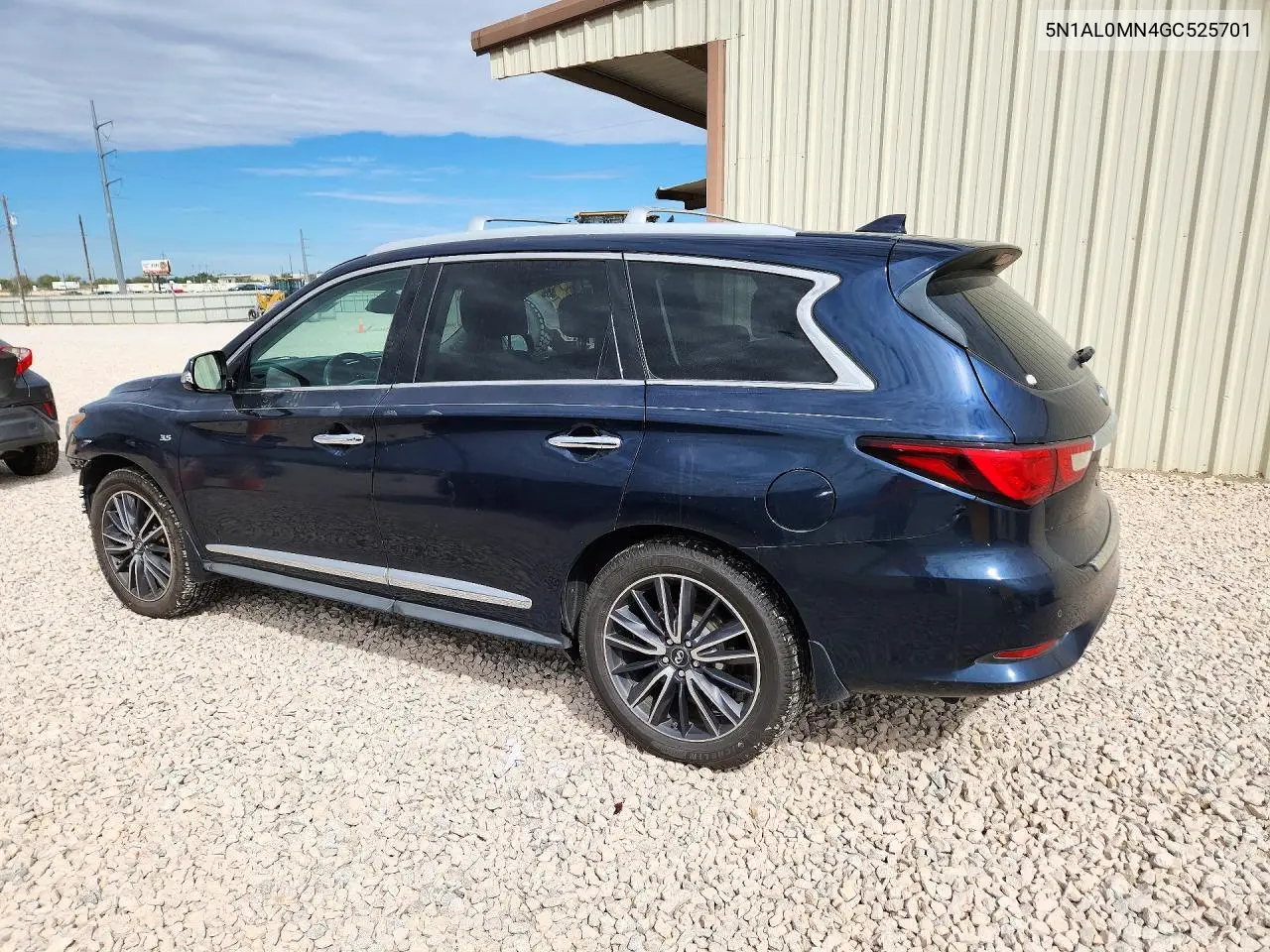 2016 INFINITI QX60 VIN 5N1AL0MN4GC525701 — фото 2