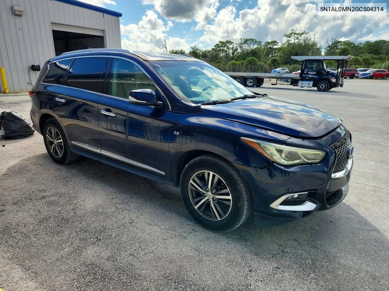 2016 INFINITI QX60 VIN 5N1AL0MN2GC504314 — фото 4