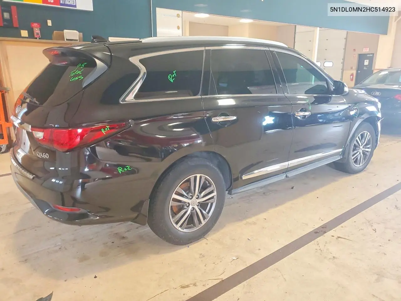 2017 INFINITI QX60 VIN 5N1DL0MN2HC514923 — фото 3