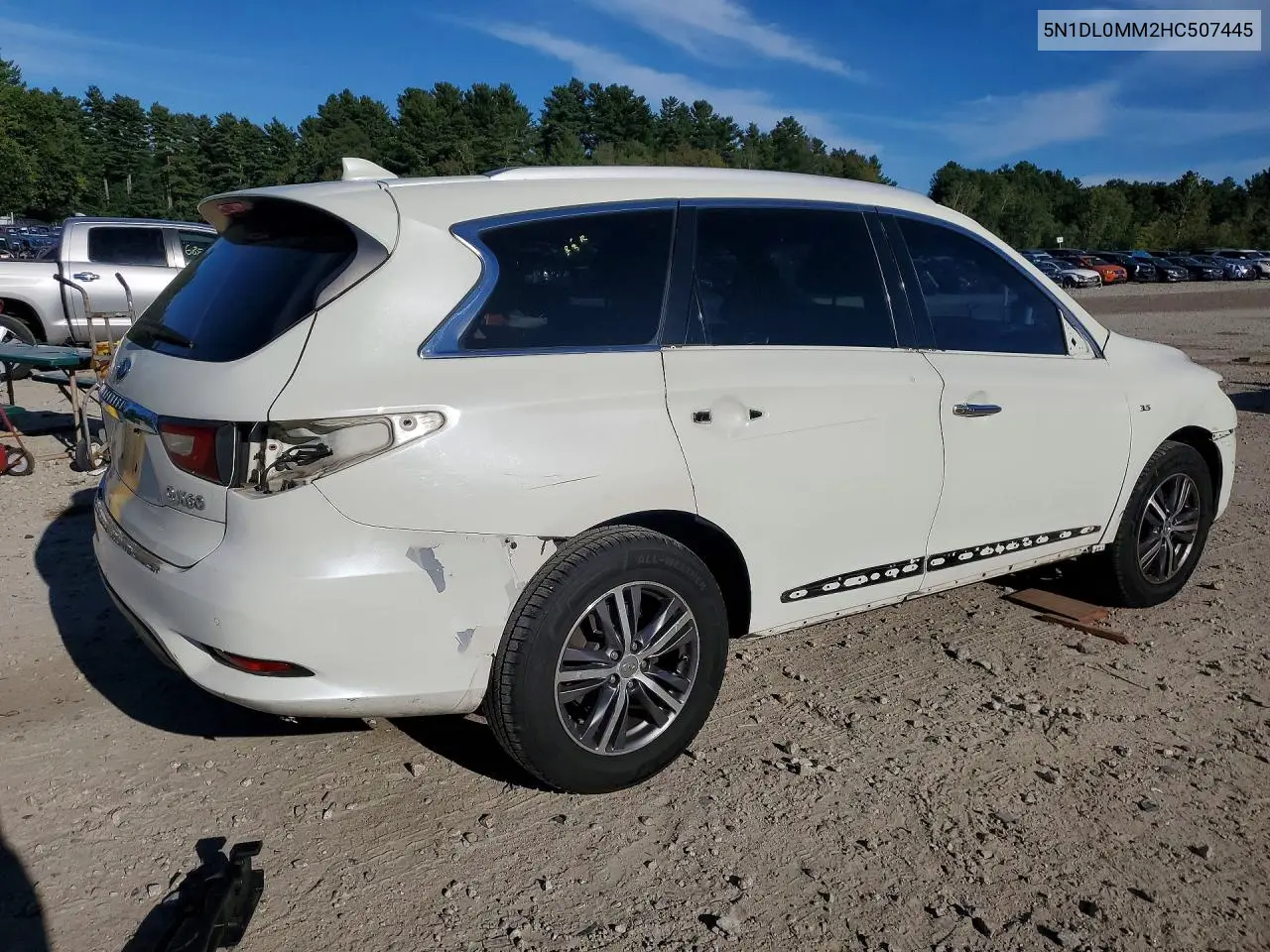 2017 INFINITI QX60 VIN 5N1DL0MM2HC507445 — фото 3