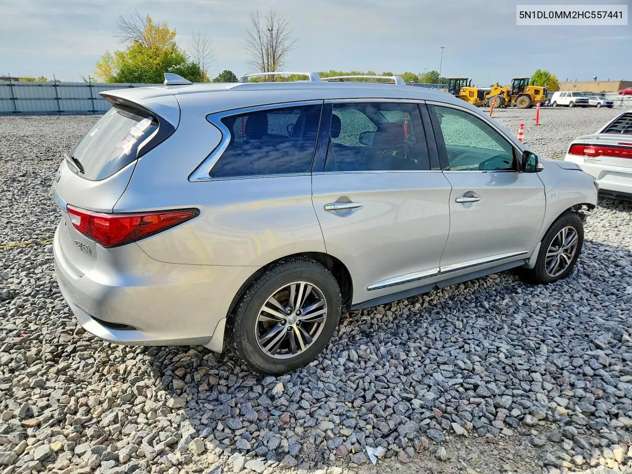 2017 INFINITI QX60 VIN 5N1DL0MM2HC557441 — фото 3