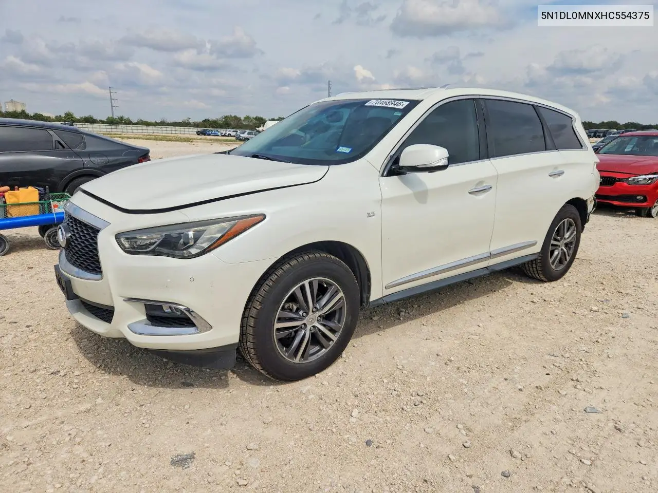 INFINITI QX60 2017, VIN 5N1DL0MNXHC554375