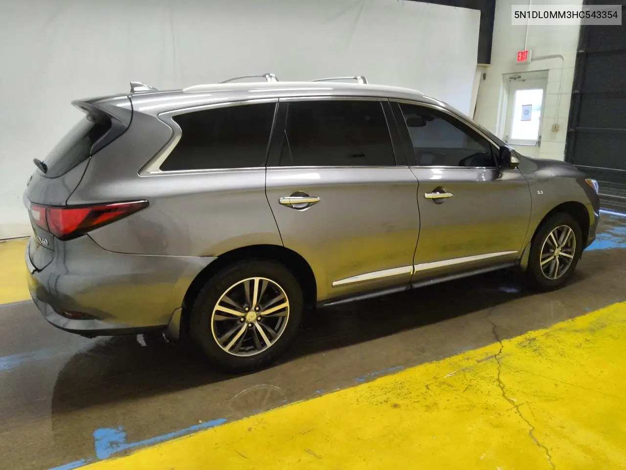 2017 INFINITI QX60 VIN 5N1DL0MM3HC543354 — фото 3