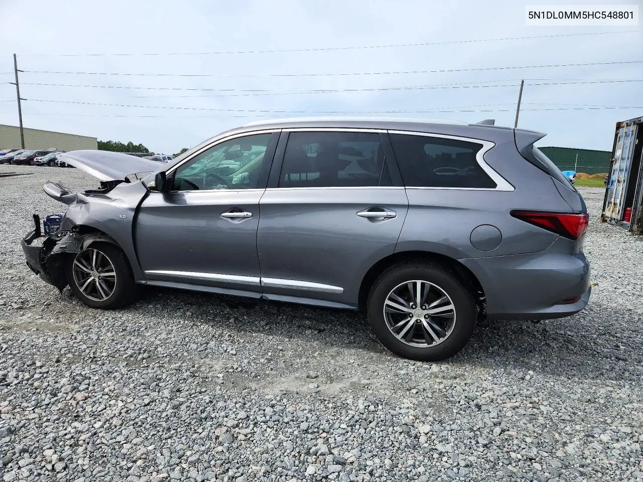 2017 INFINITI QX60 VIN 5N1DL0MM5HC548801 — фото 2