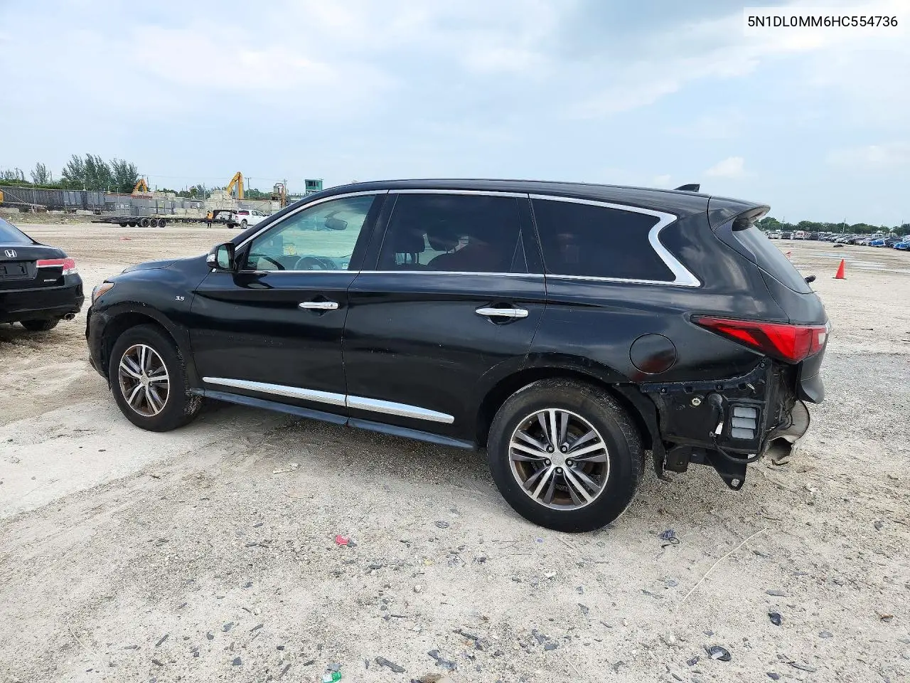 2017 INFINITI QX60 VIN 5N1DL0MM6HC554736 — фото 2
