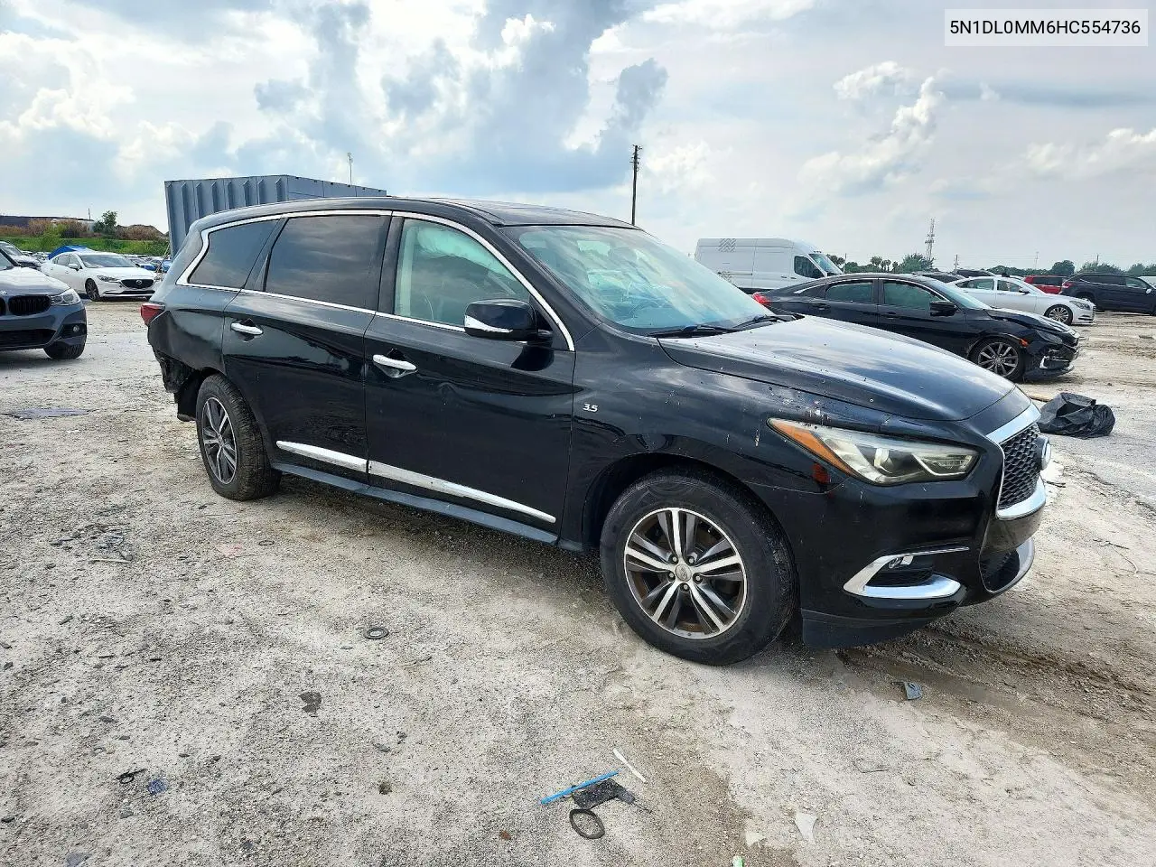 2017 INFINITI QX60 VIN 5N1DL0MM6HC554736 — фото 4