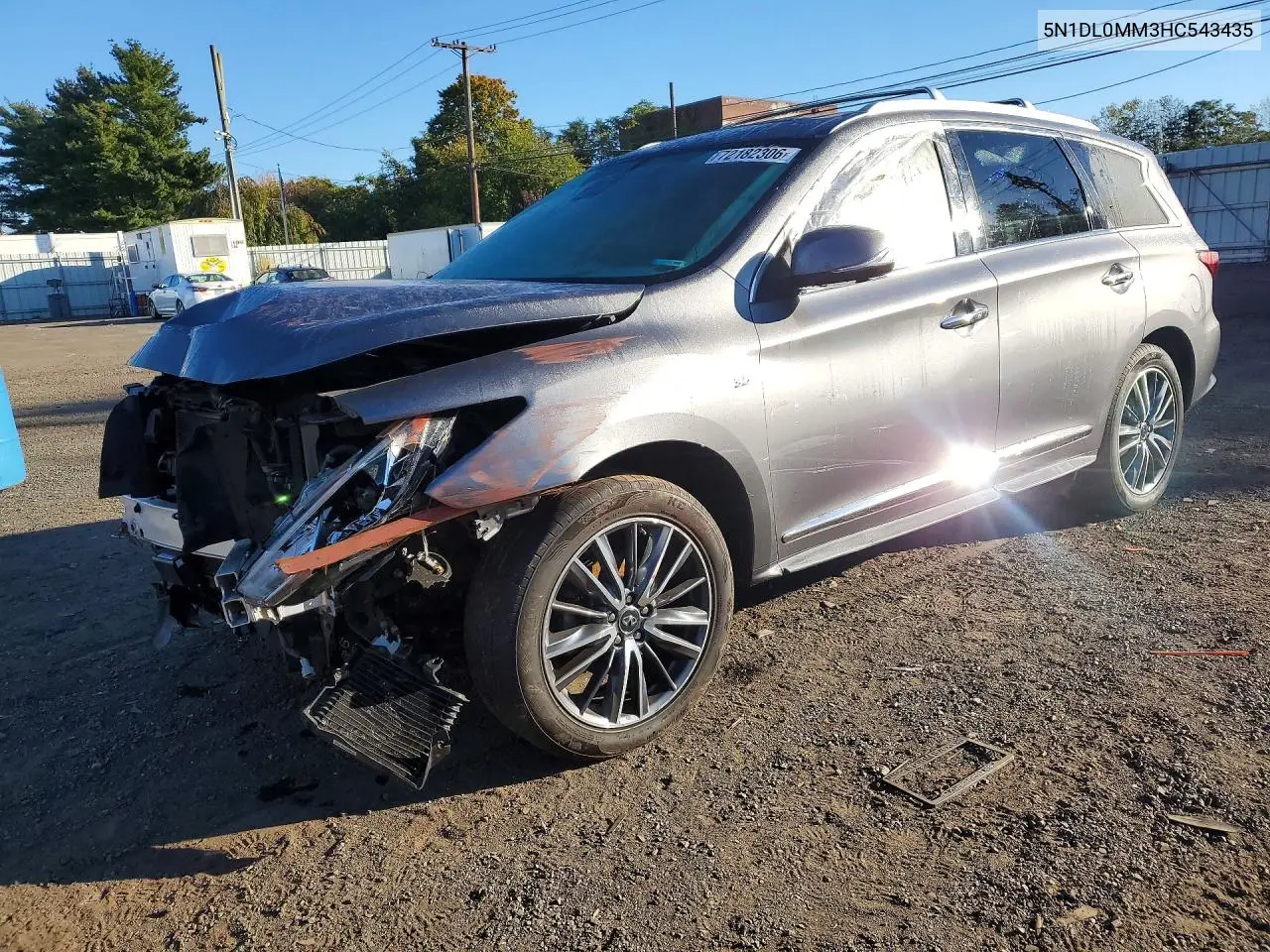 INFINITI QX60 2017, VIN 5N1DL0MM3HC543435
