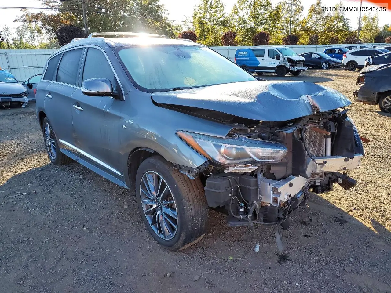 2017 INFINITI QX60 VIN 5N1DL0MM3HC543435 — фото 4