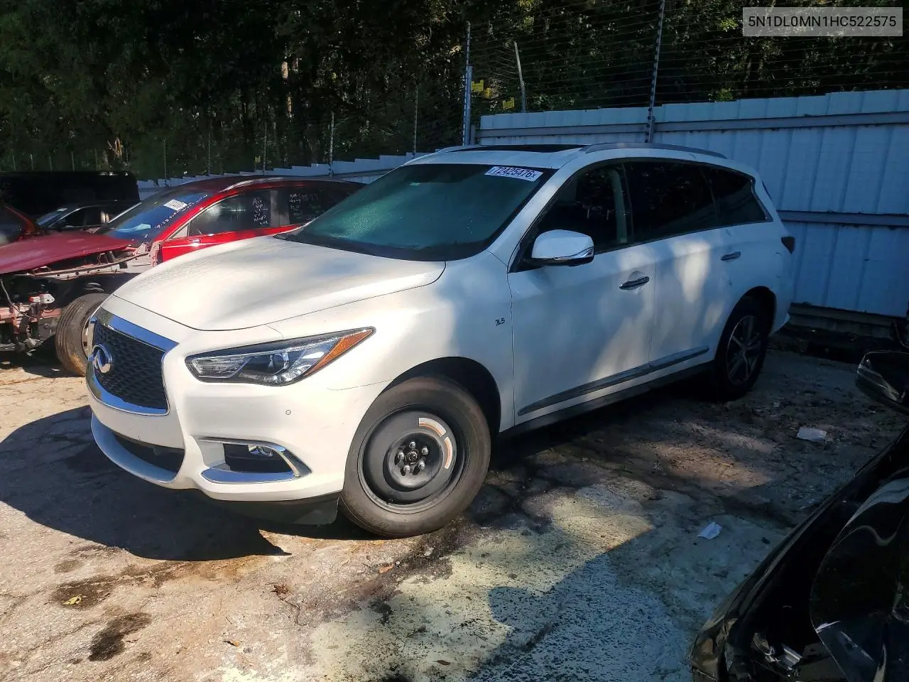 INFINITI QX60 2017, VIN 5N1DL0MN1HC522575