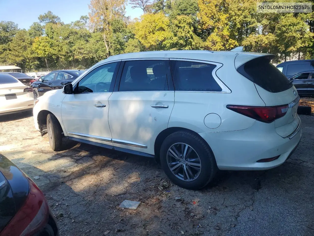 2017 INFINITI QX60 VIN 5N1DL0MN1HC522575 — фото 2
