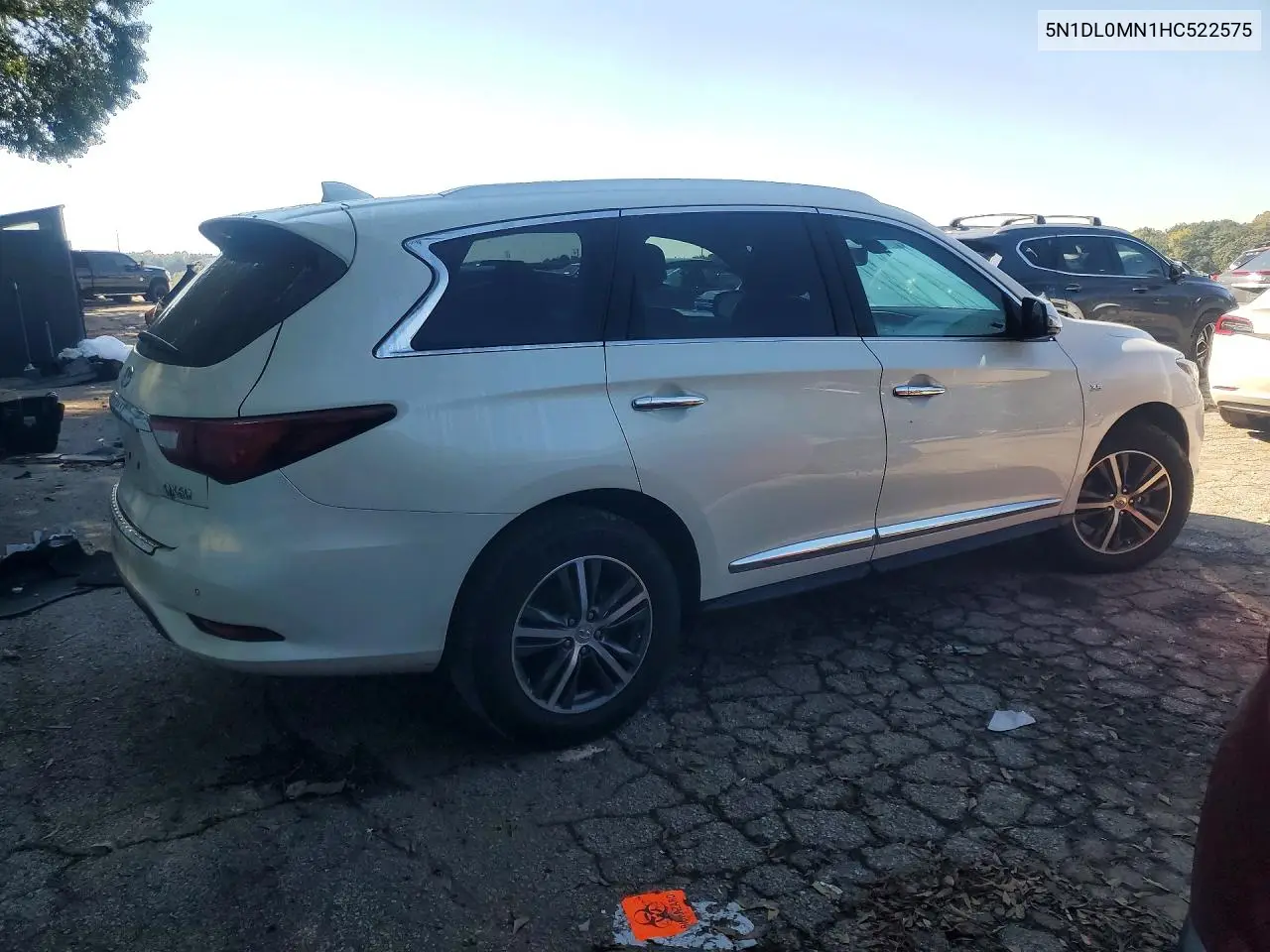 2017 INFINITI QX60 VIN 5N1DL0MN1HC522575 — фото 3