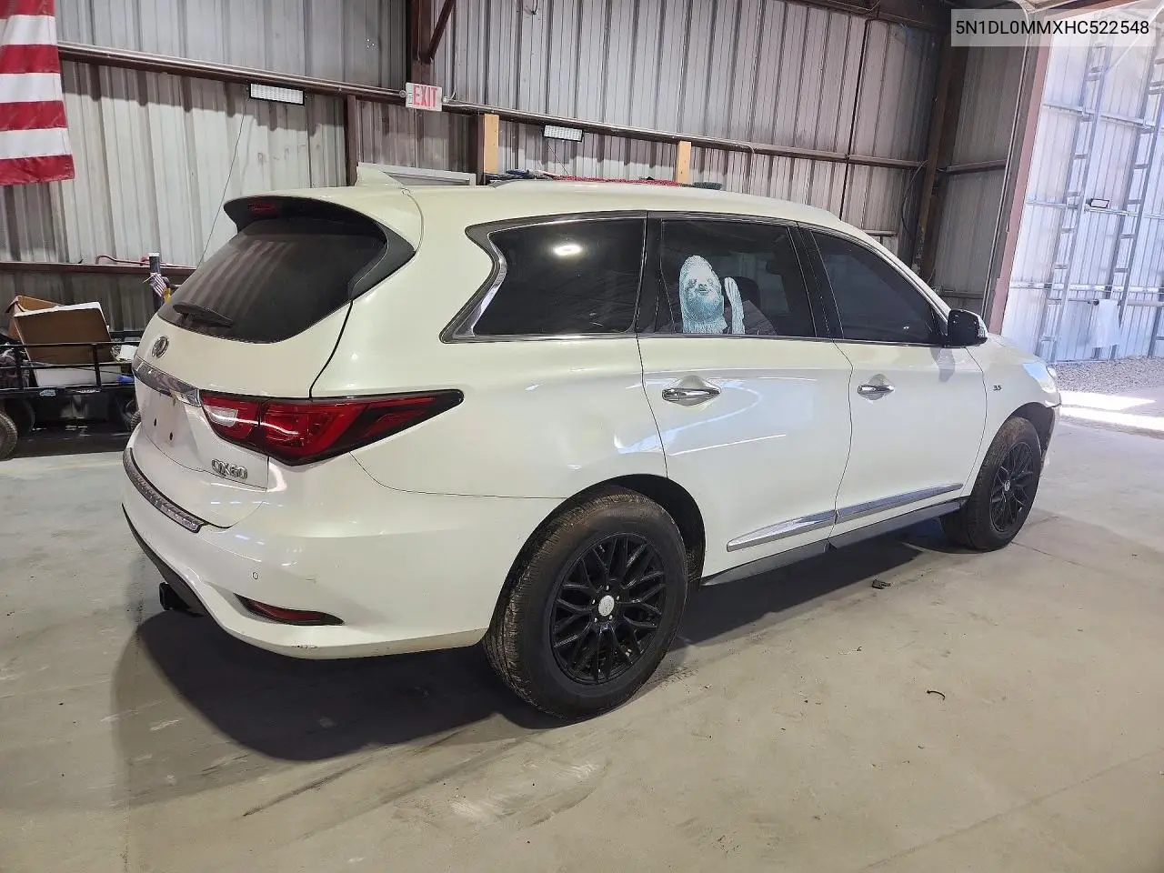 2017 INFINITI QX60 VIN 5N1DL0MMXHC522548 — фото 3
