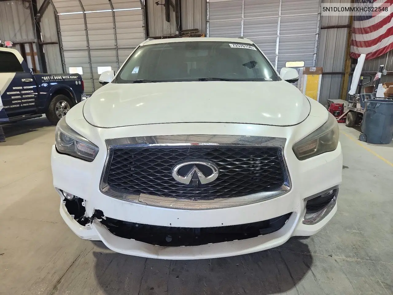 2017 INFINITI QX60 VIN 5N1DL0MMXHC522548 — фото 5