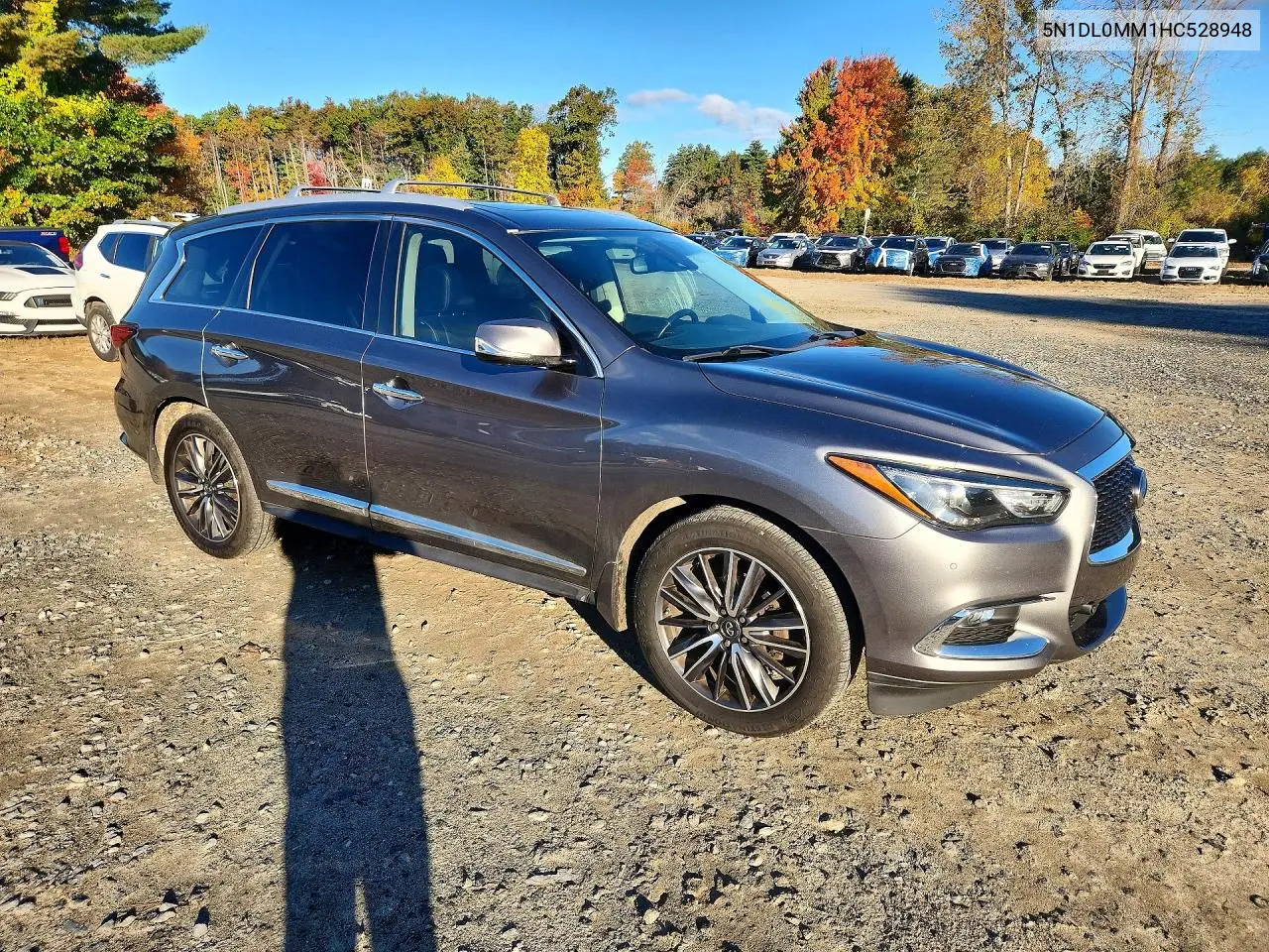 2017 INFINITI QX60 VIN 5N1DL0MM1HC528948 — фото 4