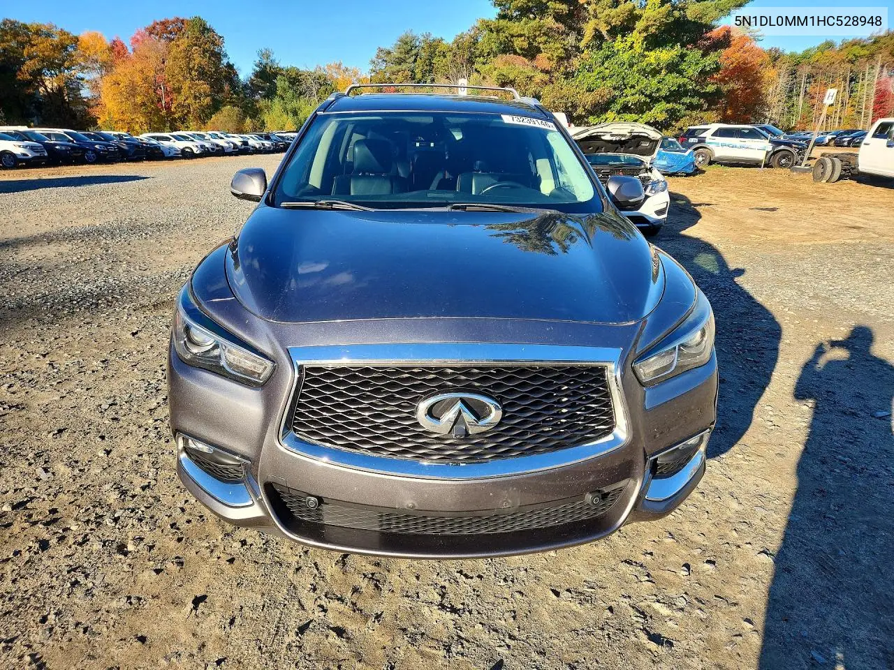 2017 INFINITI QX60 VIN 5N1DL0MM1HC528948 — фото 5