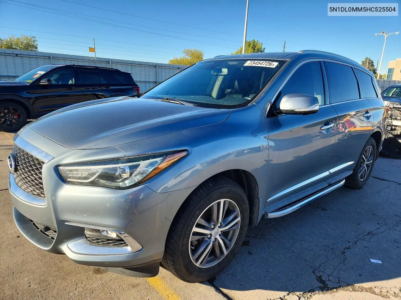 2017 INFINITI QX60 VIN 5N1DL0MM5HC525504 — фото 3