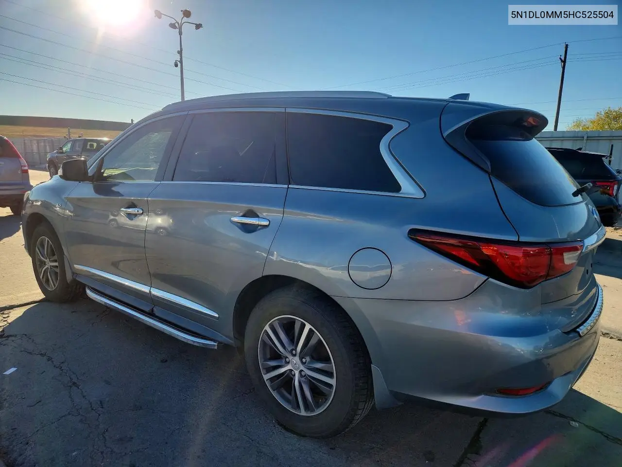 2017 INFINITI QX60 VIN 5N1DL0MM5HC525504 — фото 4