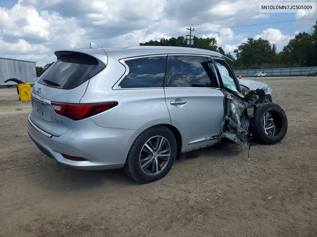 2018 INFINITI QX60 VIN 5N1DL0MN7JC505009 — фото 3