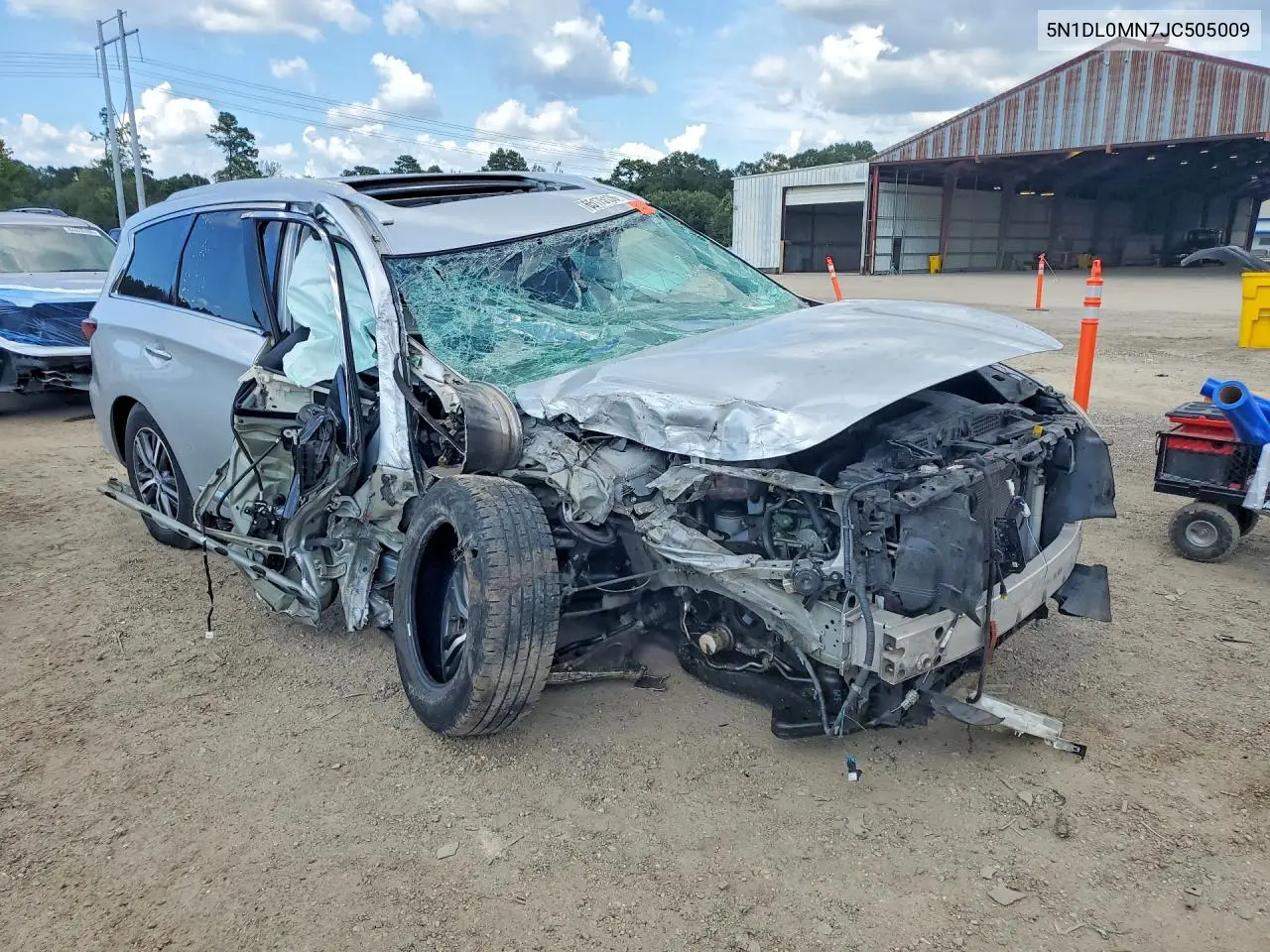 2018 INFINITI QX60 VIN 5N1DL0MN7JC505009 — фото 4