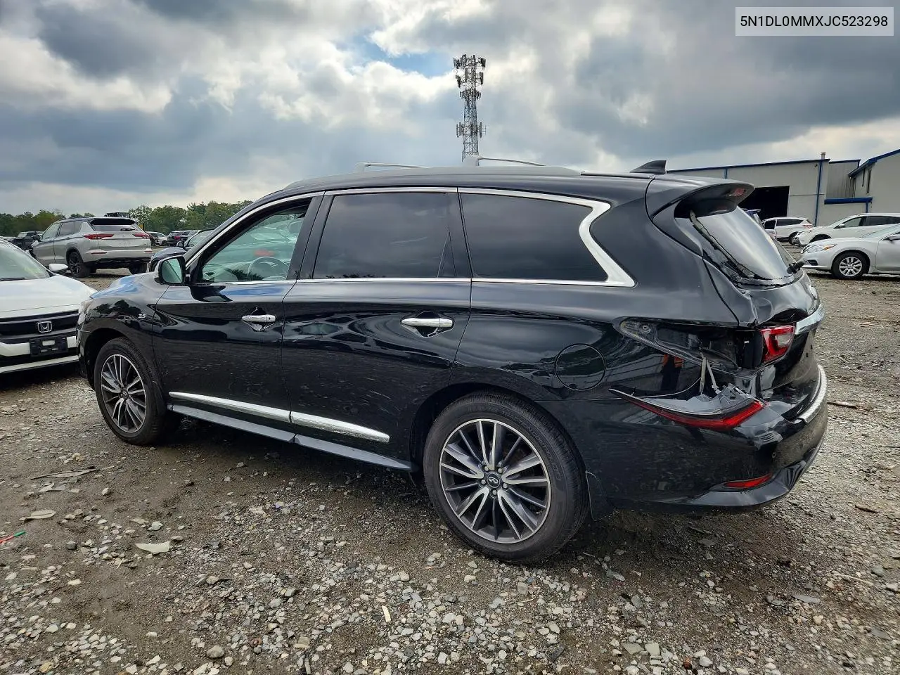 2018 INFINITI QX60 VIN 5N1DL0MMXJC523298 — фото 2