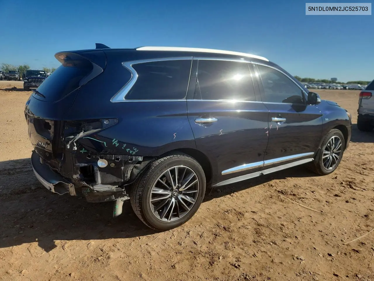 2018 INFINITI QX60 VIN 5N1DL0MN2JC525703 — фото 3
