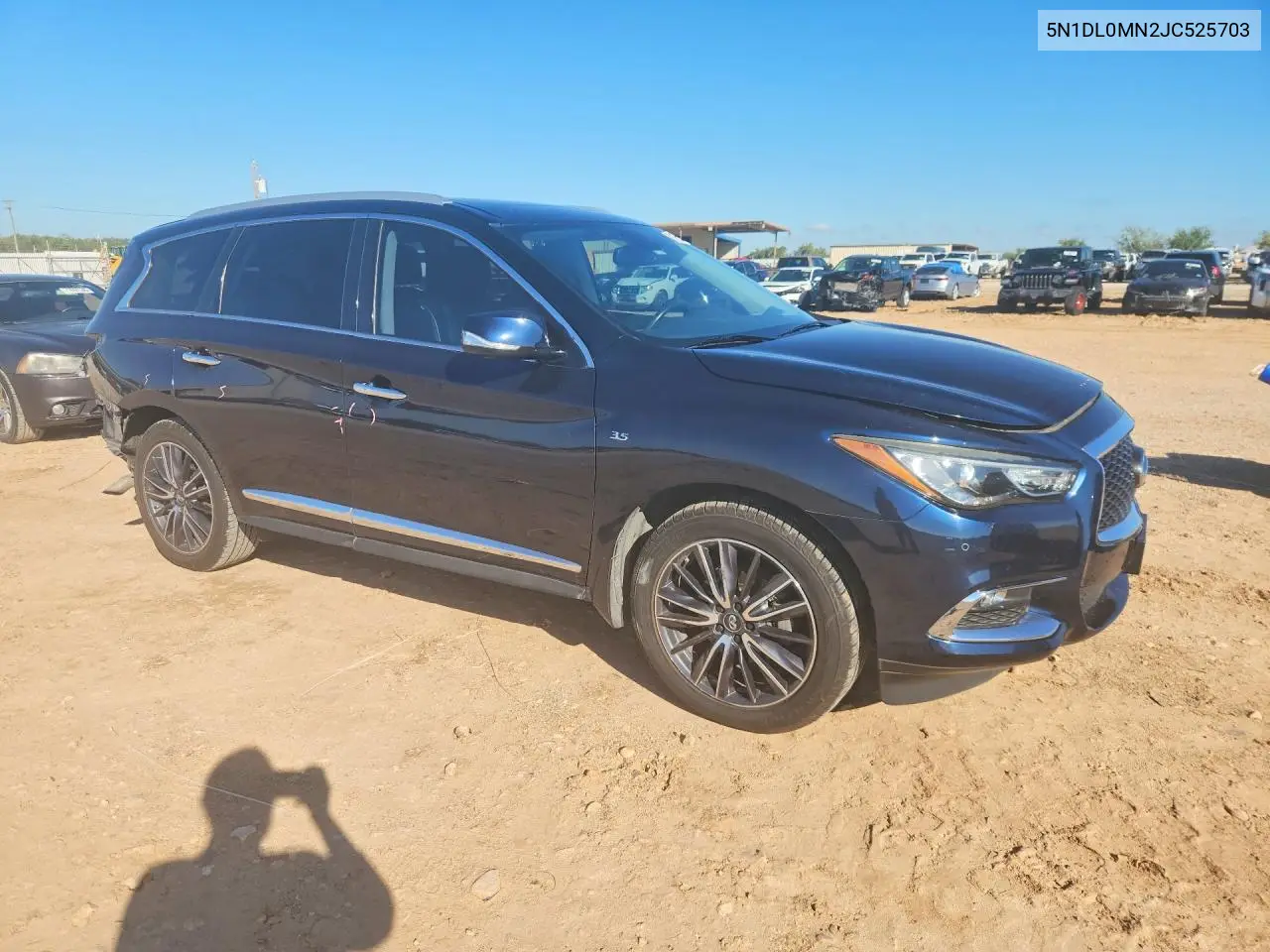 2018 INFINITI QX60 VIN 5N1DL0MN2JC525703 — фото 4