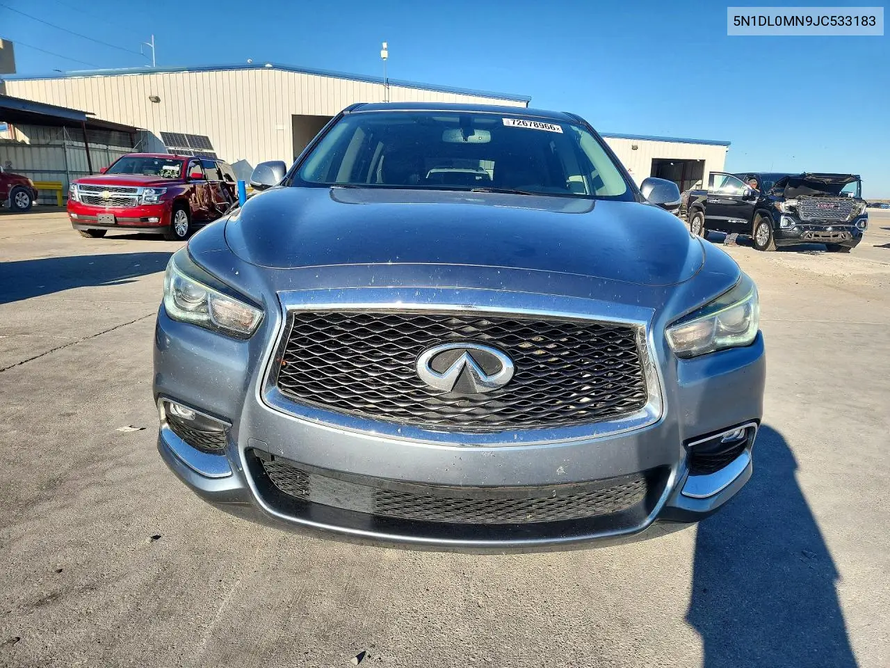 2018 INFINITI QX60 VIN 5N1DL0MN9JC533183 — фото 5