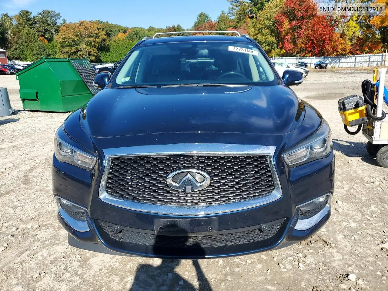 2018 INFINITI QX60 VIN 5N1DL0MM3JC512918 — фото 5