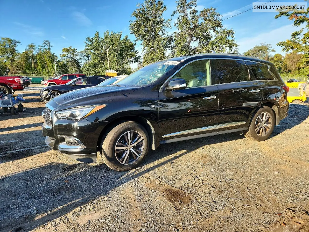 INFINITI QX60 2019, VIN 5N1DL0MM9KC506087