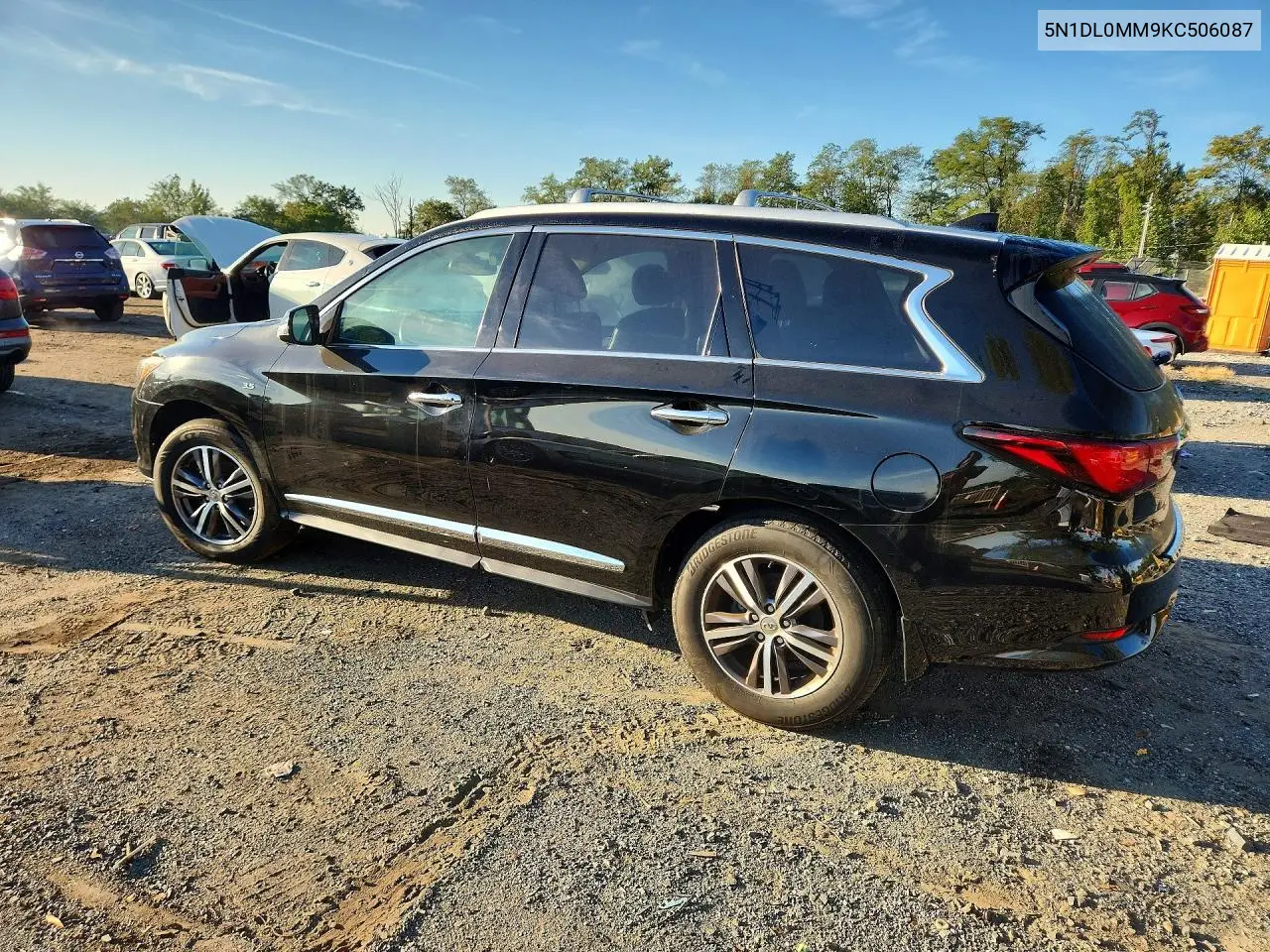 2019 INFINITI QX60 VIN 5N1DL0MM9KC506087 — фото 2