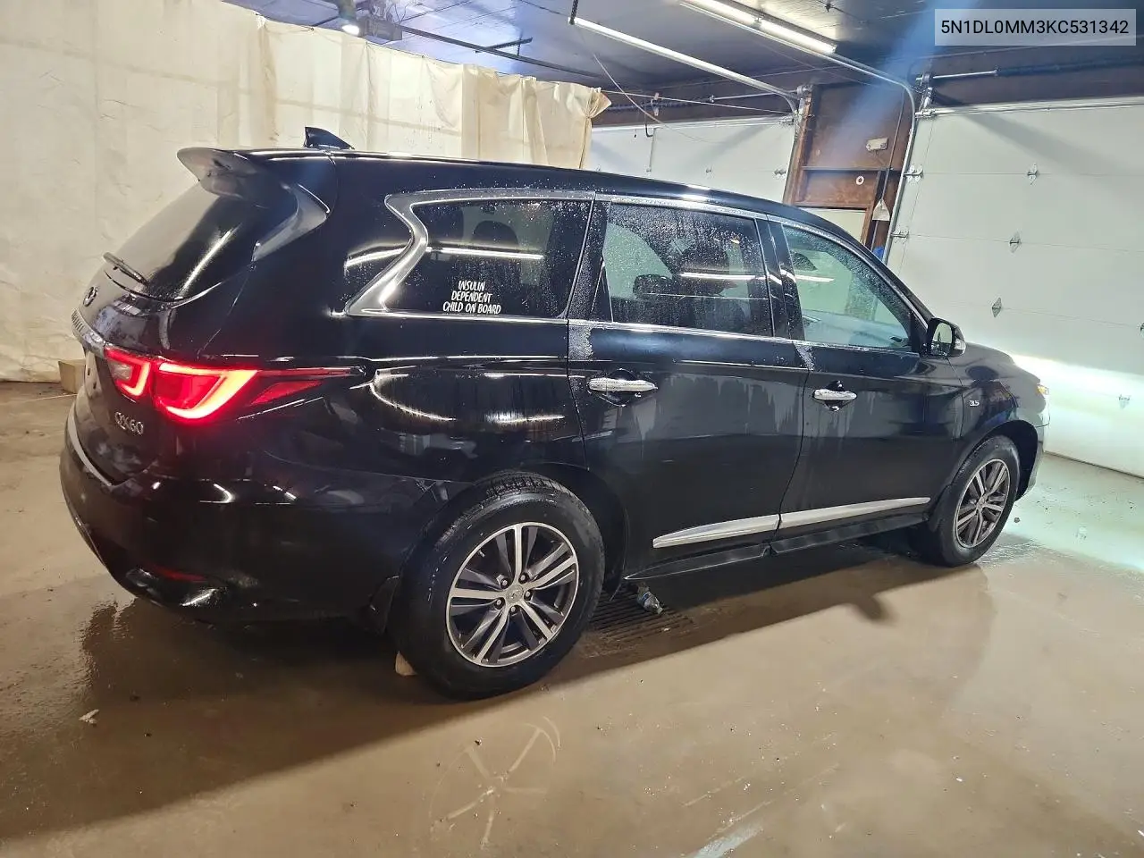 2019 INFINITI QX60 VIN 5N1DL0MM3KC531342 — фото 3