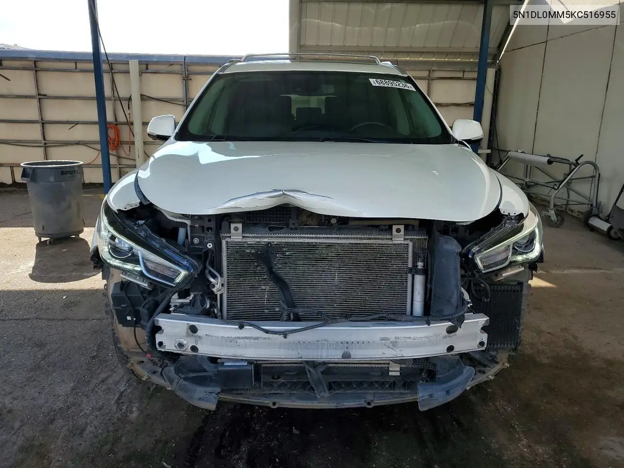 2019 INFINITI QX60 VIN 5N1DL0MM5KC516955 — фото 5