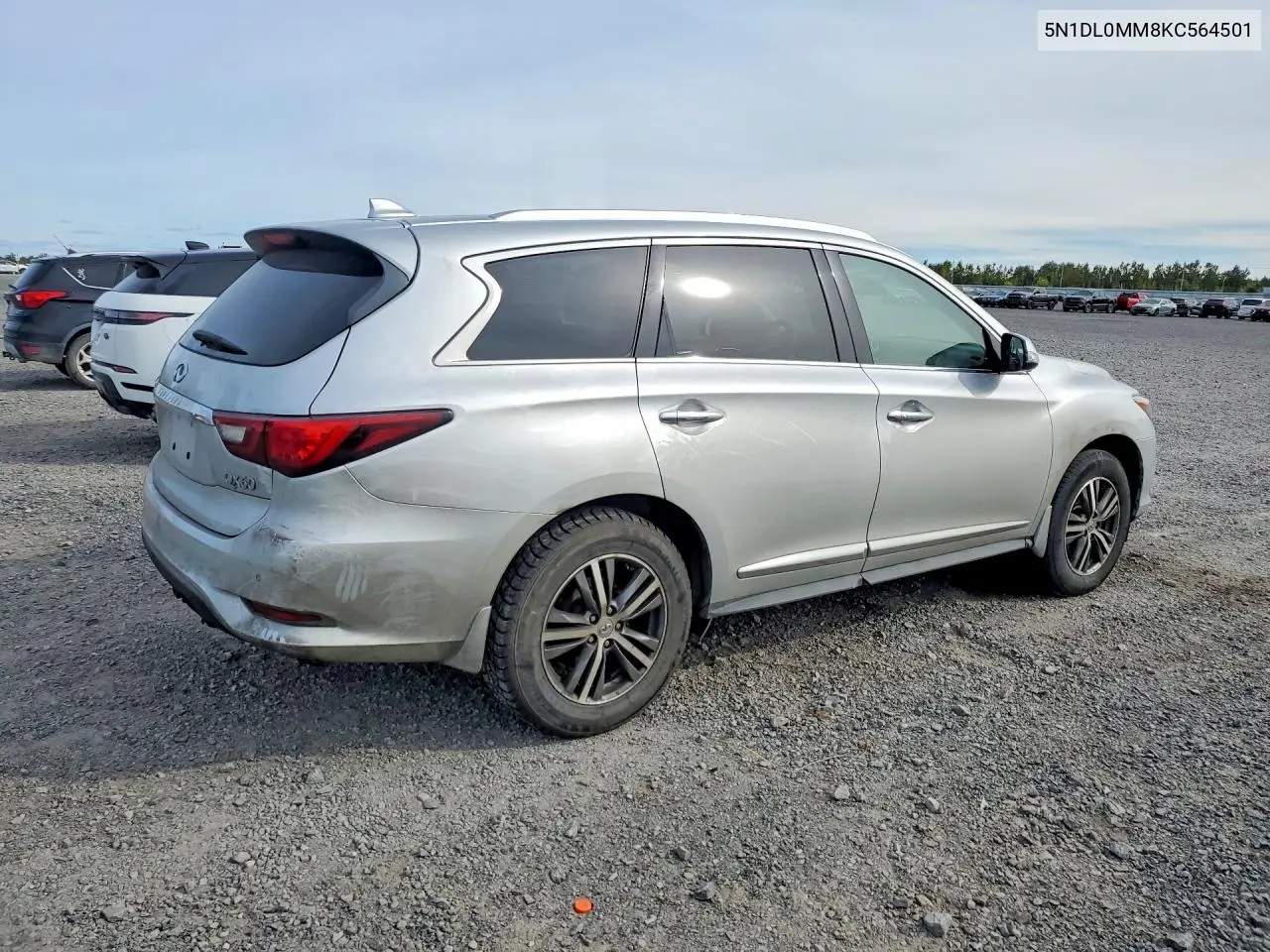 2019 INFINITI QX60 VIN 5N1DL0MM8KC564501 — фото 3