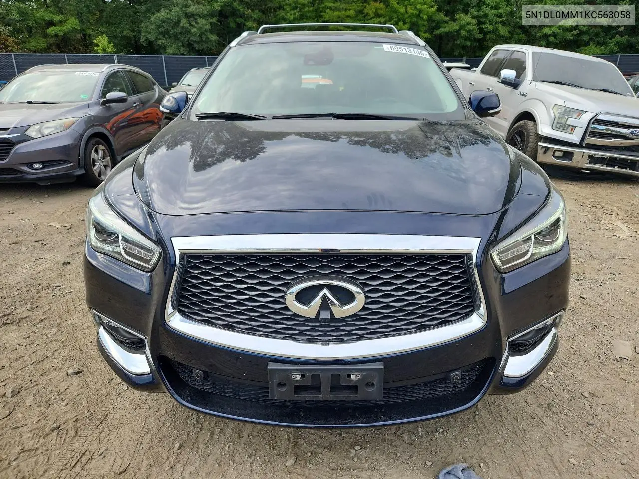 2019 INFINITI QX60 VIN 5N1DL0MM1KC563058 — фото 5