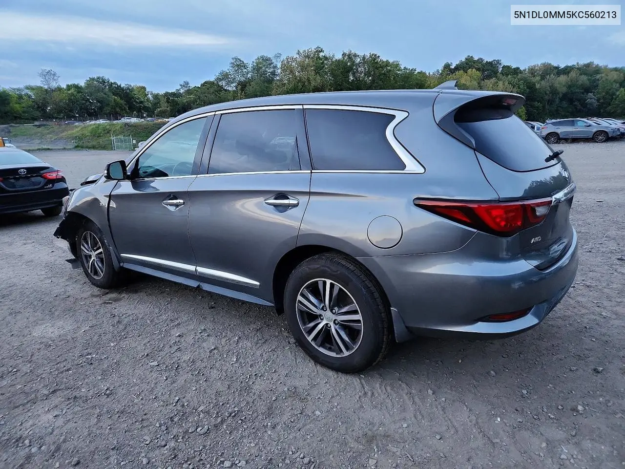 2019 INFINITI QX60 VIN 5N1DL0MM5KC560213 — фото 2