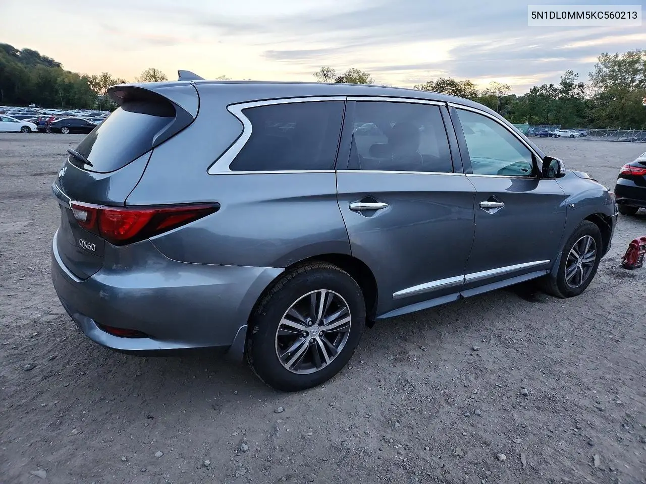 2019 INFINITI QX60 VIN 5N1DL0MM5KC560213 — фото 3