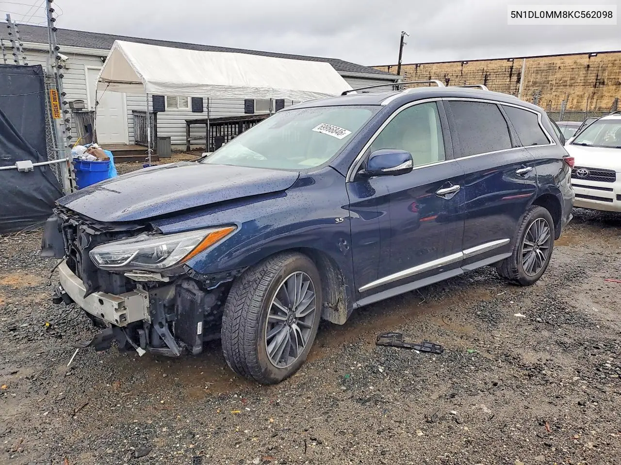 INFINITI QX60 2019, VIN 5N1DL0MM8KC562098