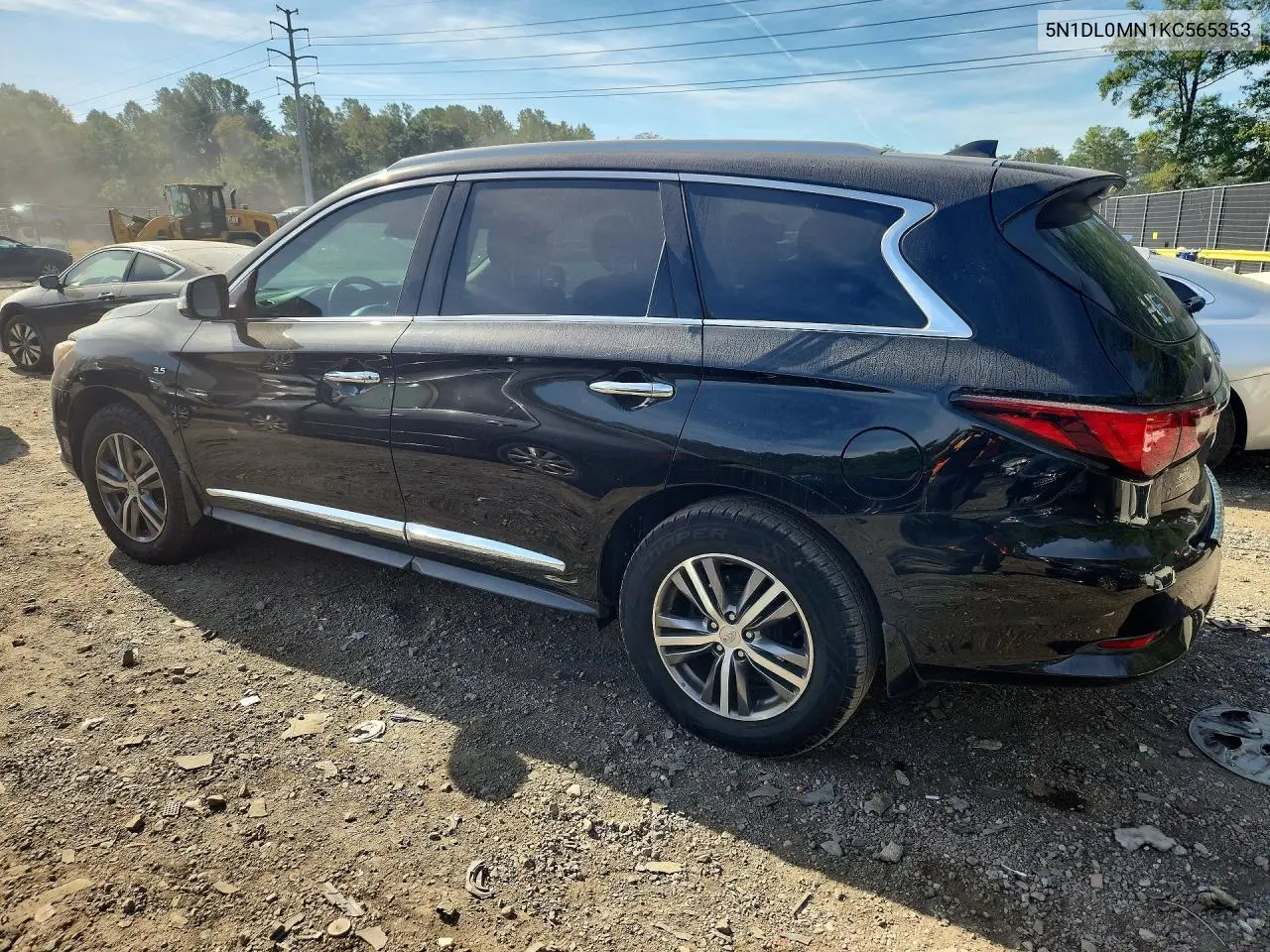2019 INFINITI QX60 VIN 5N1DL0MN1KC565353 — фото 2