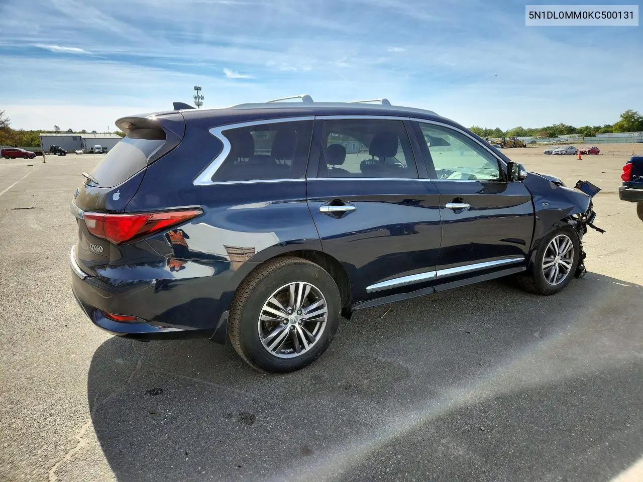 2019 INFINITI QX60 VIN 5N1DL0MM0KC500131 — фото 3