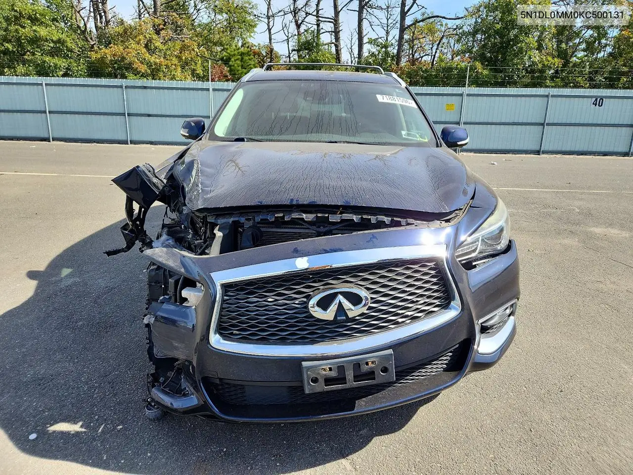 2019 INFINITI QX60 VIN 5N1DL0MM0KC500131 — фото 5