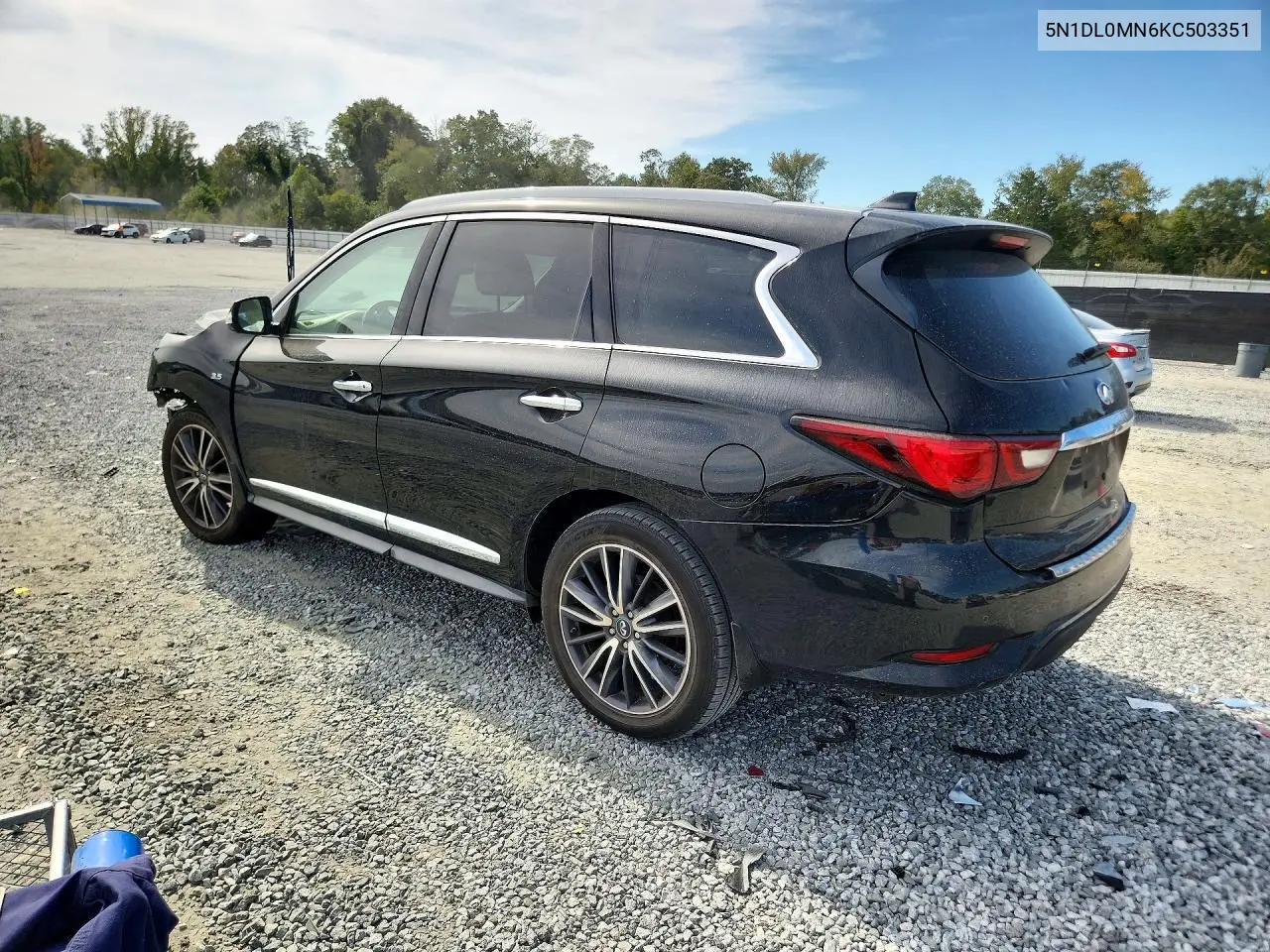 2019 INFINITI QX60 VIN 5N1DL0MN6KC503351 — фото 2