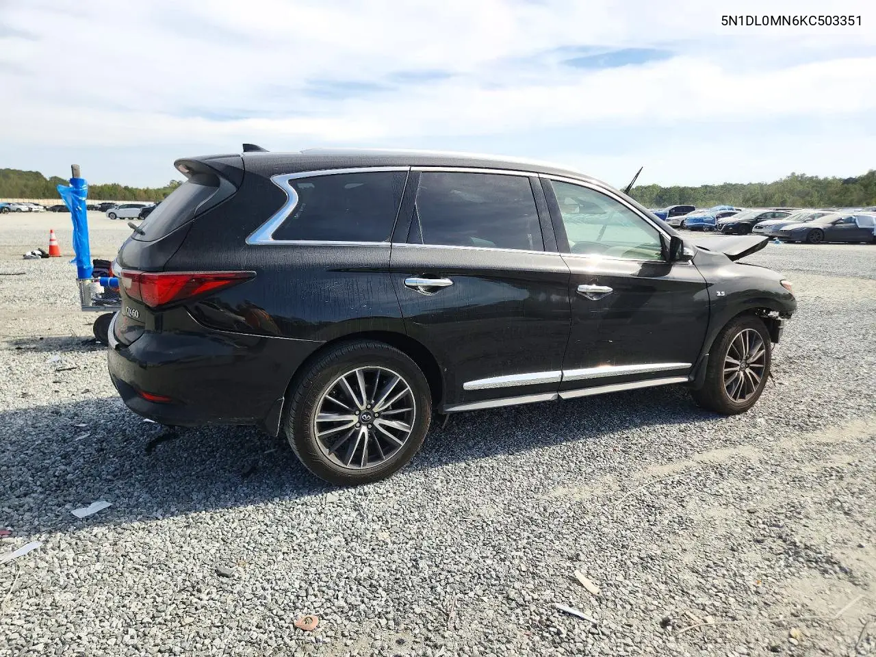 2019 INFINITI QX60 VIN 5N1DL0MN6KC503351 — фото 3