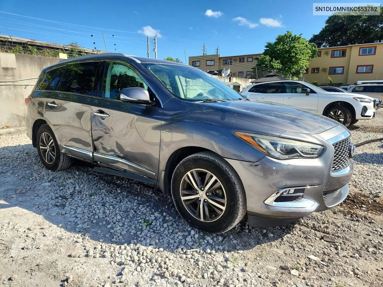 2019 INFINITI QX60 VIN 5N1DL0MN8KC553782 — фото 4