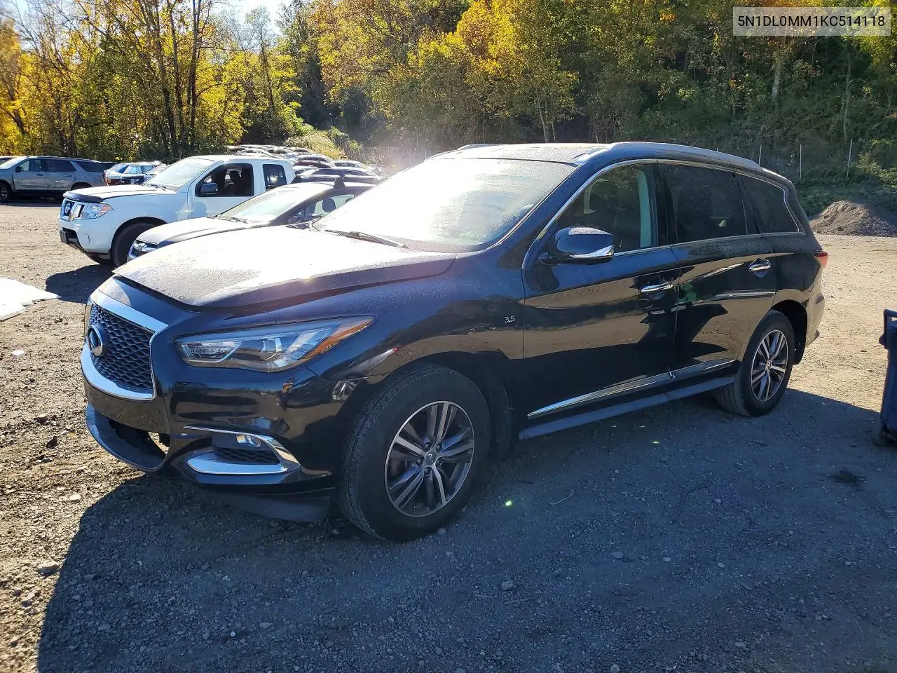 INFINITI QX60 2019, VIN 5N1DL0MM1KC514118