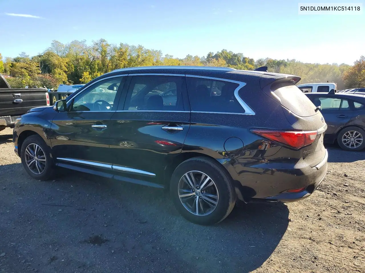 2019 INFINITI QX60 VIN 5N1DL0MM1KC514118 — фото 2