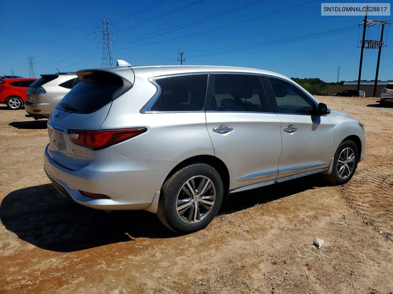 2020 INFINITI QX60 VIN 5N1DL0MN6LC528817 — фото 3