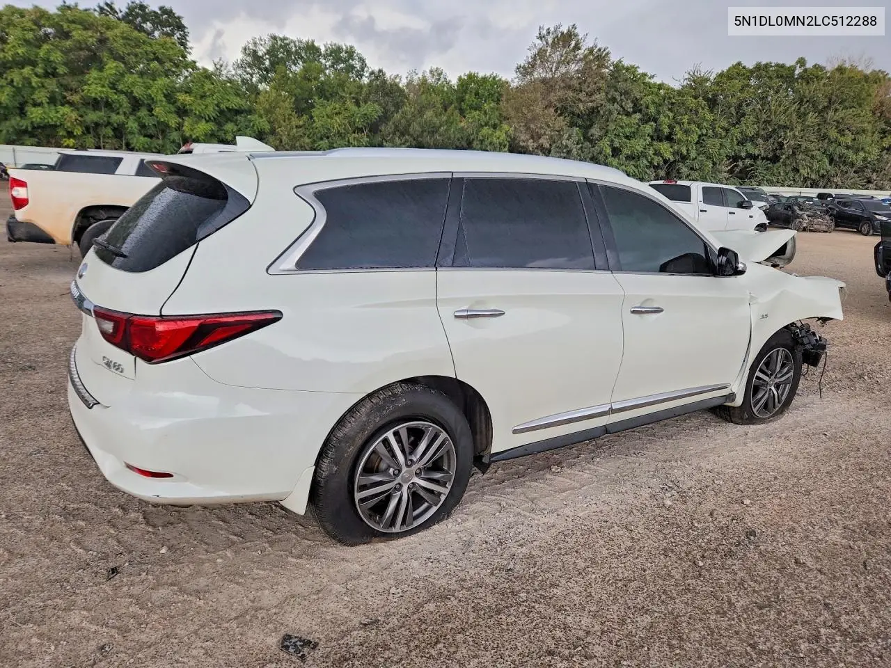 2020 INFINITI QX60 VIN 5N1DL0MN2LC512288 — фото 3