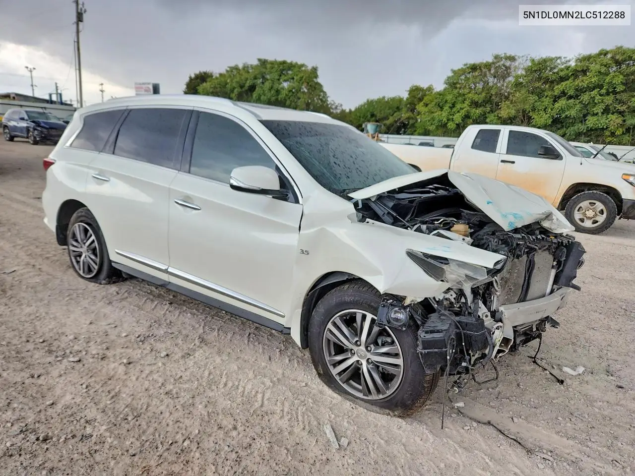 2020 INFINITI QX60 VIN 5N1DL0MN2LC512288 — фото 4