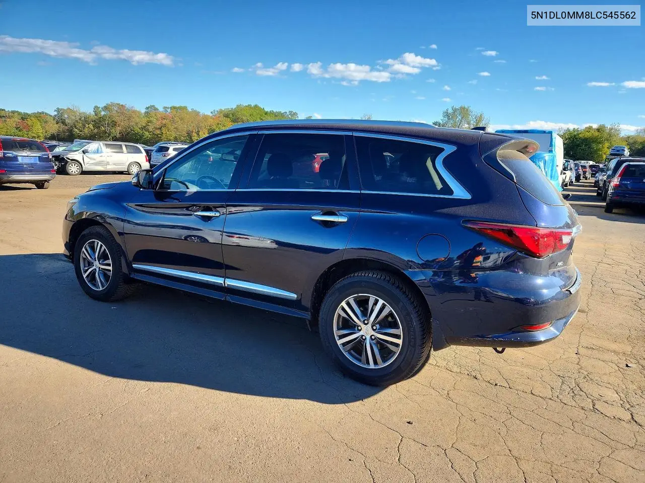 2020 INFINITI QX60 VIN 5N1DL0MM8LC545562 — фото 2