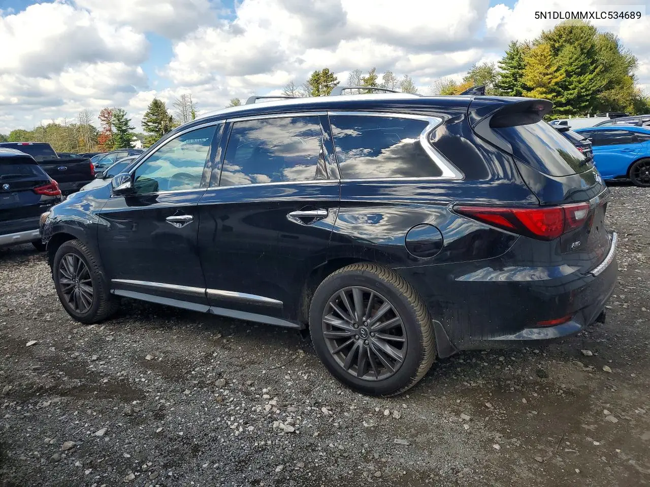 2020 INFINITI QX60 VIN 5N1DL0MMXLC534689 — фото 2